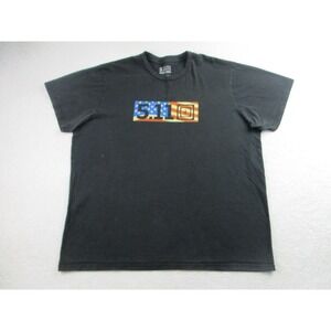 5.11 Shirt Mens 2XL Black American‎ Flag Patriotic Graphic USA Made Always Ready